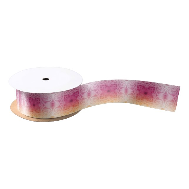 Feathers Satin Ribbon (Spool)