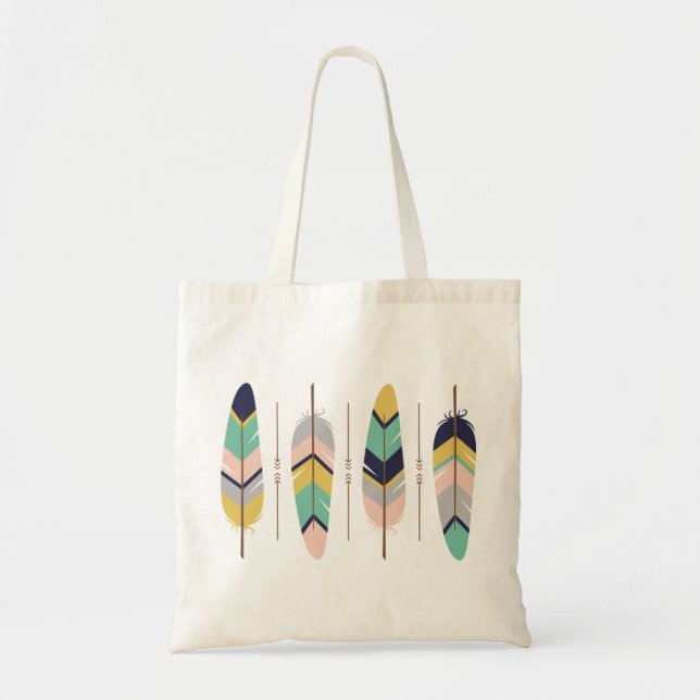 Feathers Tote Bag (Front)