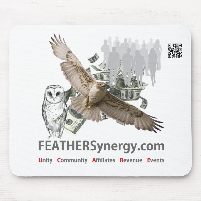 FEATHERSynergy - Mouse Pad (Front)