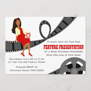 Feature Presentation Baby Shower Invitation