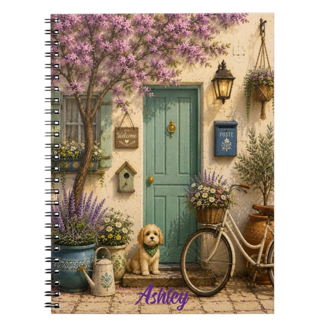 featuring a peaceful notebook (Front)