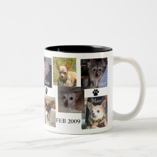 FEB 2009 DOGS Two-Tone COFFEE MUG