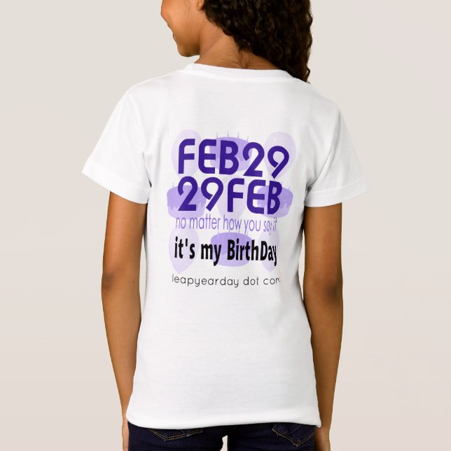 FEB 29 T-Shirt (Back)