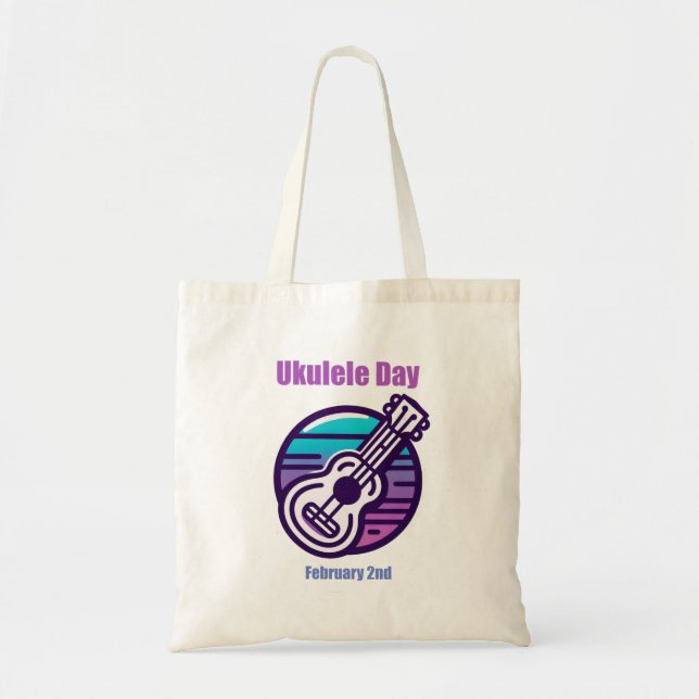 Feb 2nd - Ukulele Day Tote Bag (Front)