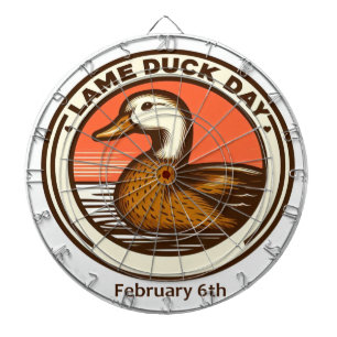 Feb 6th - Lame Duck Day Dartboard
