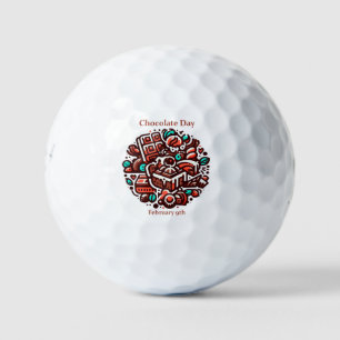 Feb 9th - Chocolate Day Golf Balls