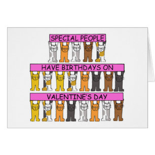 February 14th Birthday Cats