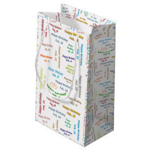 February, 18 Birthday Gift Bag