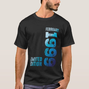 February 1999 Year 1999 Retro 1999 Vintage 1999 Ed T-Shirt