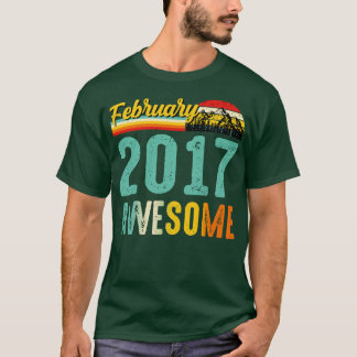 February 2017 Birthday Gift Shirt Vintage February