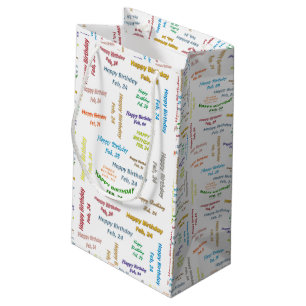 February, 24 Birthday Gift Bag