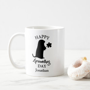 February 2   Happy Groundhog Day Personalised Name Coffee Mug