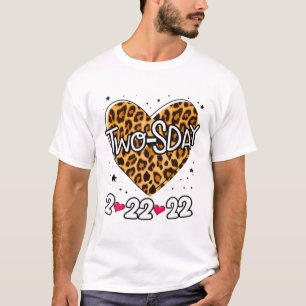 February 2Nd 2022 - 2-22-22 Happy Teacher Women Tw T-Shirt