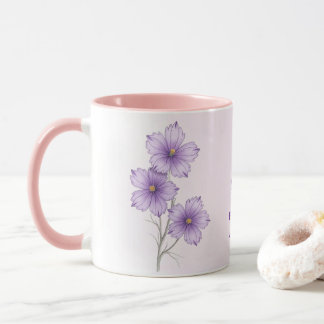 February Birth Month Flower Coffee Mug