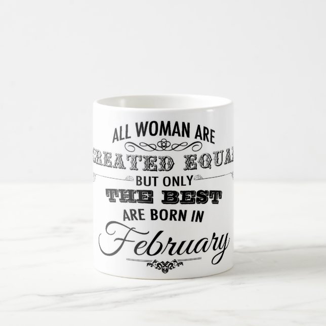 February Birthday Mug (Center)