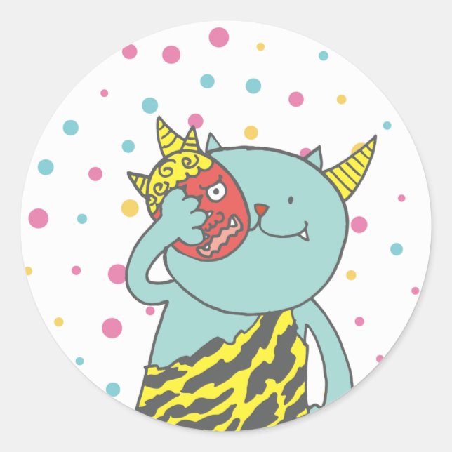 February Contains 6 Monster Seals (Front)