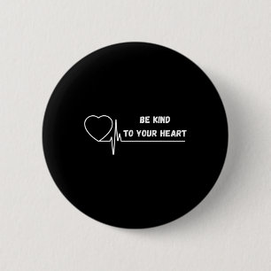February Heart Health Month American Heart Health 6 Cm Round Badge