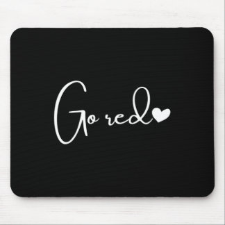February Heart Health Month American Heart Health  Mouse Mat