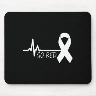 February Heart Health Month American Heart Health Mouse Mat