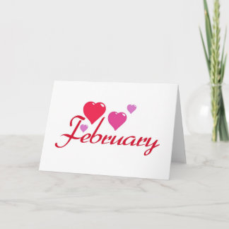 February Holiday Card