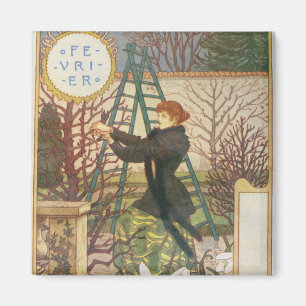 February Magnet