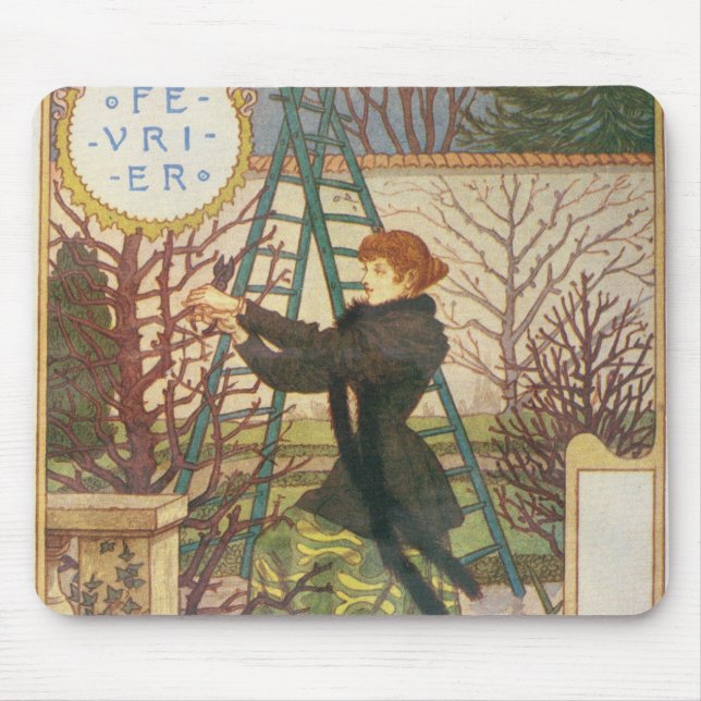 February Mouse Mat (Front)