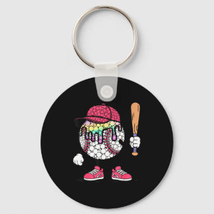 February Red Ribbon Heart Disease Awareness Month Key Ring