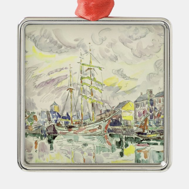 Fecamp, 1934 metal tree decoration (Front)