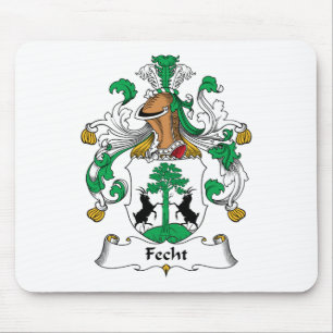 Fecht Family Crest Mouse Mat