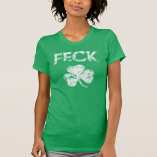 Feck Irish Shamrock T-Shirt