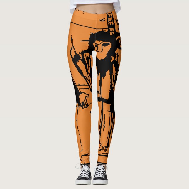 FED DISCOUNT WINDOW LEGGINGS (Front)