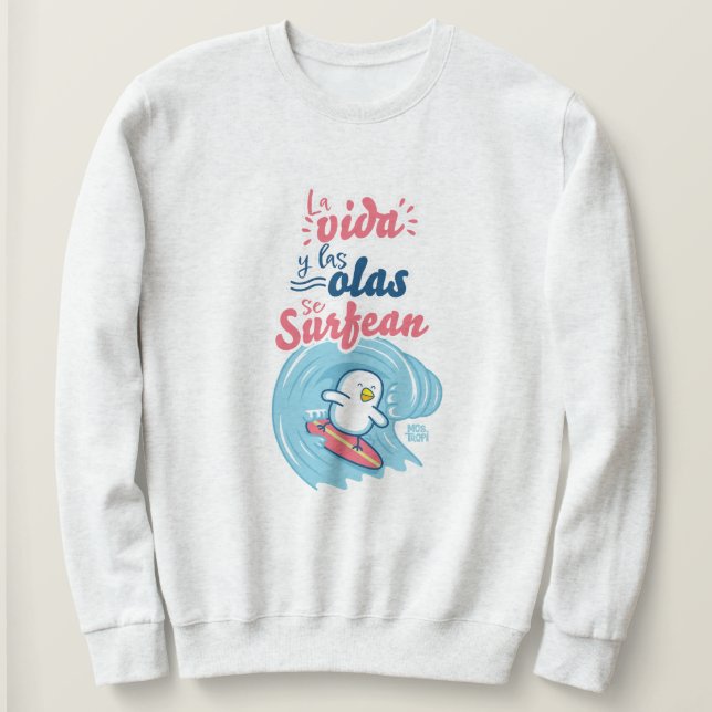 Fed Life and Surges Sweatshirt (Design Front)
