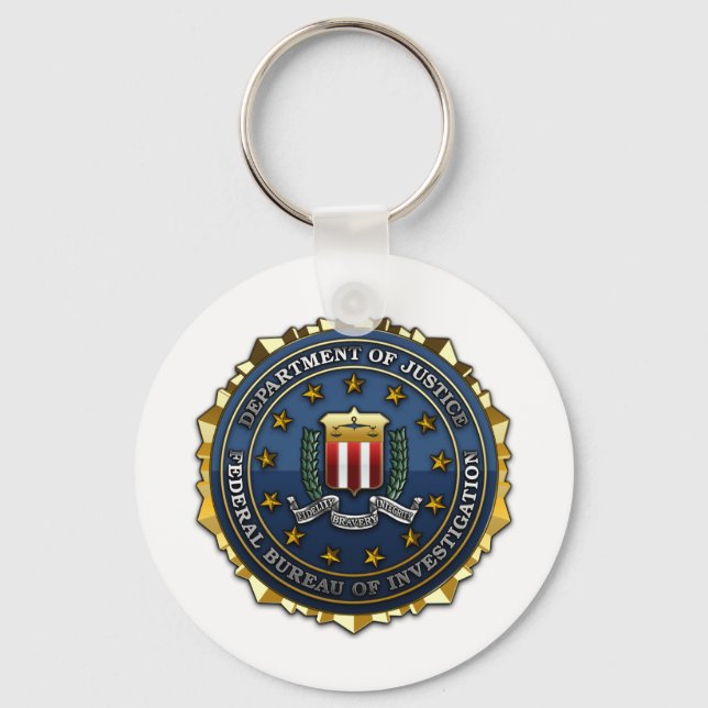 Federal Bureau of Investigation Key Ring (Front)