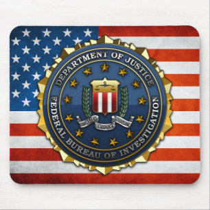 Federal Bureau of Investigation Mouse Mat