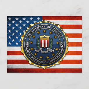 Federal Bureau of Investigation Postcard