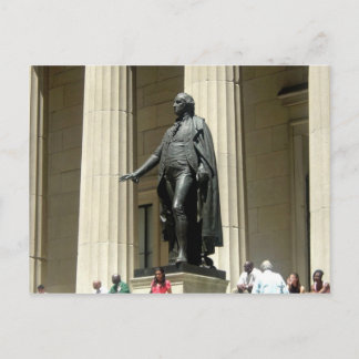FEDERAL HALL POSTCARD