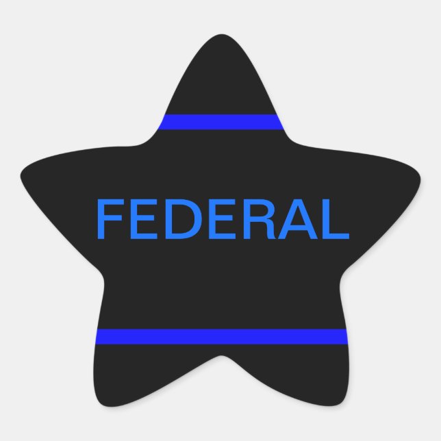 Federal LEO sticker (Front)