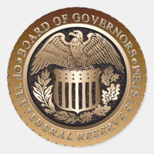 Federal Reserve Classic Round Sticker
