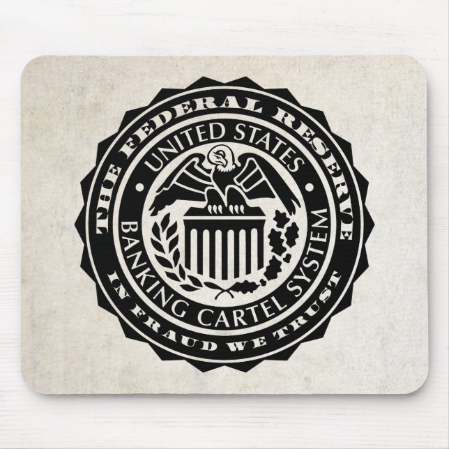 Federal Reserve Seal Mousepad (Front)