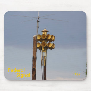 Federal Signal 3T22 Fire Siren Mouse Mat