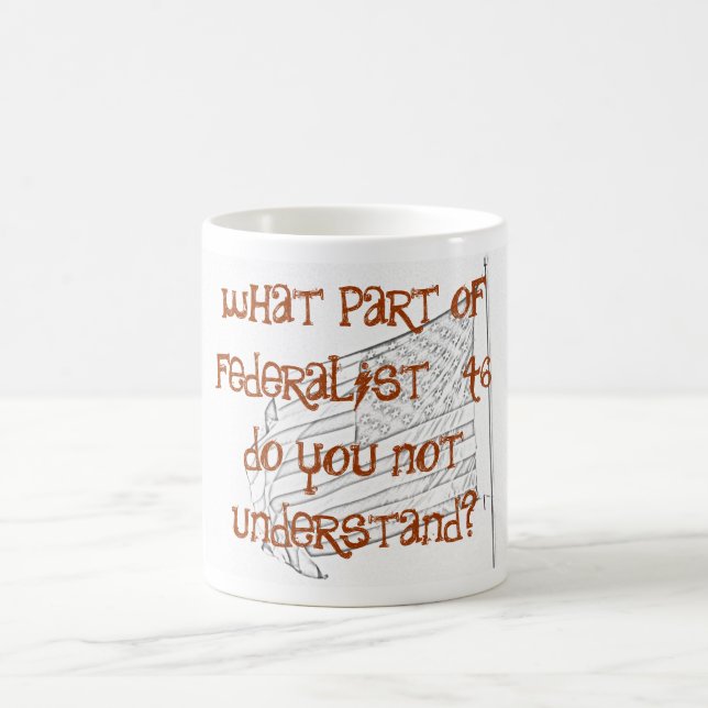 Federalist #46 coffee mug (Center)