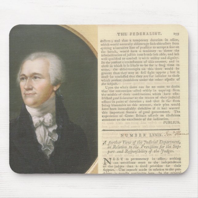 Federalist #74 mousepad (Front)