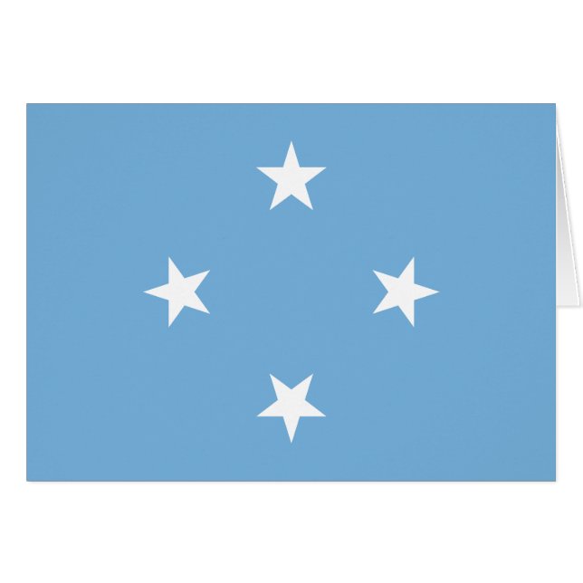 Federated States of Micronesia Flag (Front Horizontal)