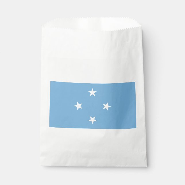 Federated States of Micronesia Flag Favour Bags (Front)
