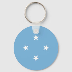 Federated States of Micronesia Flag Key Ring