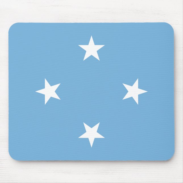 Federated States of Micronesia Flag Mouse Mat (Front)