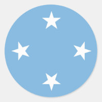 Federated States of Micronesia flag Sticker