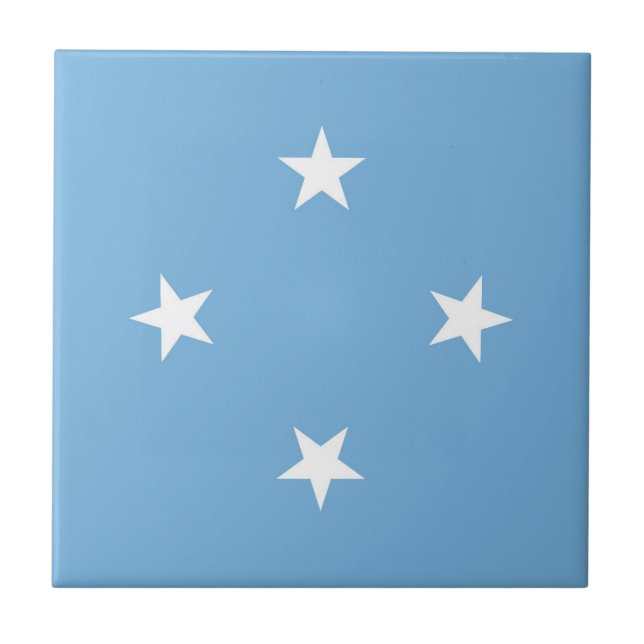 Federated States of Micronesia flag Tile (Front)