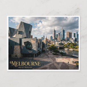 Federation Square Melbourne Australia Postcard