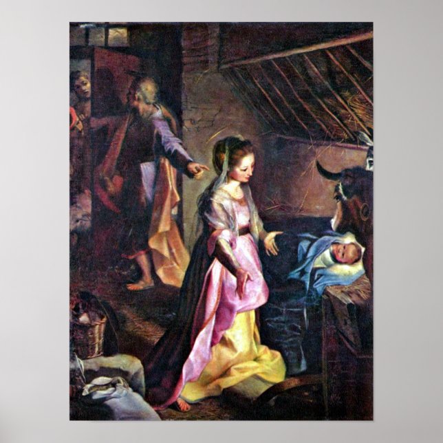 Federico Barocci - Birth of Christ Poster (Front)